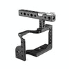 YELANGU C17 YLG0913A Video Camera Cage Stabilizer with Handle for Sony A6600 (Black)