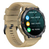 K56 Pro 1.39 inch Smart Silicone Strap Wristband Support Heart Rate Monitoring / Blood Pressure Monitoring(Khaki)