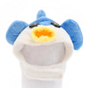 Pufferfish Cat Hat, Soft Velvet, Size L (5-10kg Cats)