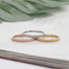 Three Lifetimes Titanium Steel Couple Rings Very Fine Frosted Ring, Size: US Size 8(Silver)