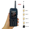 S555 Triple Proofing Elder Phone, Waterproof Shockproof Dustproof, 2400mAh Battery, 2.2. inch, 21 Keys, LED Flashlight, FM, Quad SIM, with Antenna(Black)