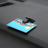 4 PCS Car Card Fixed Base Temporary Parking Card Clip Card Ticket Storage Clip