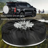 65x37cm 210D Oxford Cloth Car Waterproof Dirt-resistant Tire Protective Cover