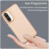 For Samsung Galaxy A56 5G Frosted Translucent TPU Hybrid PC Full Coverage Phone Case(Orange)