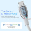 Baseus Pudding Series 100W Type-C to Type-C Fast Charging Data Cable, Length:1.2m(White)