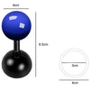 4.1x4.1x7.3cm Car Push Start Button Rocker(Blue)