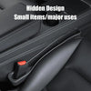 For Tesla Model 3 / Y 2pcs / Set Car Seat Gap Storage Box (Black)