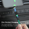ENKAY PD60W Type-C to Type-C / 8 Pin Magnetic 540 Degrees Rotating Fast Charging Cable, Length:1m(Red)