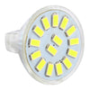 MR11 15 LEDs 5730 SMD LED Spotlight, AC / DC 12-30V(White Light)