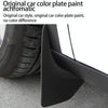 For Tesla Model Y 4pcs /Set Splash Guards Matte Fender No Drilling Required Upgraded PP Material