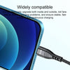 4 in 1 66W 6A USB to 8 Pin + Micro USB + Dual USB-C / Type-C Fast Charging Data Cable, Cable Length: 1.2m(Black)