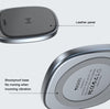 Yesido DS11 15W Desktop Qi Wireless Charger with LED Digital Display(Black)