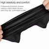 Adult Solid Color Waterproof Silicone Swimming Cap(Black)