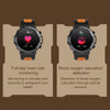 S56T Heart Rate/Blood Oxygen/Sleep Monitoring Bluetooth Call Outdoor Waterproof Smart Watch(Black)