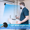 2MP HD Digital Door Viewer Peephole Camera, 3.5" LCD (Black)