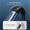 JOYROOM SY-L02 Transsion Series 2 in 1 8 Pin to Dual 8 Pin Audio Adapter(Black)