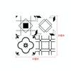 Kitchen Waterproof And Oil-Proof Background Wall Stickers Bathroom Thickened Tiles Self-Adhesive Tile Wall Stickers(GXH-02)