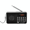 L-938  MP3 Audio Player FM Radio Support  SD MMC Card AUX-IN Earphone-out(Black)