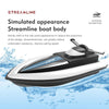 B8 Double Propeller Long Endurance High Speed Remote Control Boat(Black)