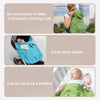 Infant Function Multi-Cartoon Cloak Autumn And Winter  Go Out Windshield Cloak(Ocean Shark)