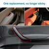 Car Rear Right Inside Doors Handle Pull Trim Cover 5141 7394 519-1 for BMW X3 X4, Left Driving (Black)