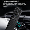 For Realme GT7 Pro Classic Tilt Strip Grain Magnetic PC Hybrid TPU Phone Case(Black)