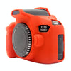 PULUZ Soft Silicone Protective Case for Canon EOS 1300D / 1500D(Red)