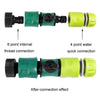 Car Washing Hose Fittings Valve With Switch Garden Water Sprinkler Connector, Model: Single Pacifier Valve