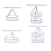 Foldable Drying Clothes Net Hanging Sweater Drying Rack, Spec: 61 x 76cm 1 Layer