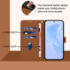 For Samsung Galaxy A26 5G Skin Feel Solid Color Leather Phone Case with Lanyard(Brown)