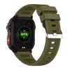 HT29 2.01 inch IPS Screen Triple Proof Smart Watch with Banknote Detector Light(Green)