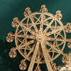 LG816 Ferris Wheel 3D Wooden Puzzle Children Educational Toys DIY Handmade Ornaments