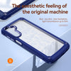 For Samsung Galaxy A56 5G TPU + PC Lens Protection Phone Case(Blue)
