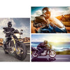 Motorcycle Waterproof Aluminum Shell Bluetooth Handle Stereo Speaker, Support BT/MP3/FM/TF(Black)