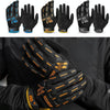 WEST BIKING YP0211208 Riding Gloves Motorcycle Bike Long Finger Non-Slip Touch Screen Gloves, Size: L(Black Blue)
