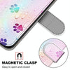 For Alcatel 1SE 2020 Coloured Drawing Cross Texture Horizontal Flip PU Leather Case with Holder & Card Slots & Wallet & Lanyard(Footprint Water Drops)