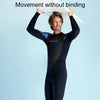 DIVE & SAIL 2mm Mens One Piece Long Sleeve Warm Wetsuit Surf Snorkeling Winter Wetsuit, Size: M(Black)