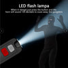 130dB Personal Safety Alarm with LED Light - Black