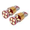 2 PCS T10 3W 300 LM 6000K Constant Current Car Clearance Light with 12 SMD-3030 Lamps, DC 9-18V(White Light)