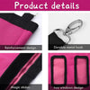 Hanging Hay Feeder Bag - Rose Red - Rabbit, Guinea Pig, Small Pet