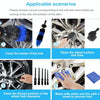9 PCS / Set Car Wash Detail Brush Short Shank Tire Brush