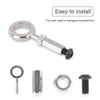 Scooter Axle Locking Screw Pull Ring Assembly for Xiaomi Mijia M365