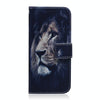 Lion Pattern Coloured Drawing Horizontal Flip Leather Case for Asus Zenfone Max (M1) ZB555KL, with Holder & Card Slots & Wallet