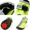 HCPET Dog Shoes, Non-Slip Waterproof Boots, Red, Size 5 (Medium)