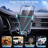 TRONWIN JY03 Car Vent Cell Phone Holder Dashboard Navigation Fixed Phone Mount(Black)