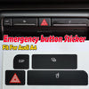 For Audi A4 Emergency/Double Flash Button Cup Holder Button Repair Sticker, Left-Hand Drive Only(With Card Box)