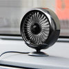Portable Car Electric Cooling Fan with Base(Black)