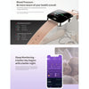 H1 1.3 inch TFT Screen IP68 Waterproof Smart Watch, Support Sleep Monitoring / Heart Rate Monitoring / ECG Electrocardiogram / Vascular Management / Body Temperature Monitoring(Pink)