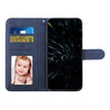 For Realme C75 / V60 Pro Stitching Calf Texture Buckle Leather Phone Case(Blue)