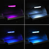 Car LED Interior Touch Light with A Button Battery (Blue Light)